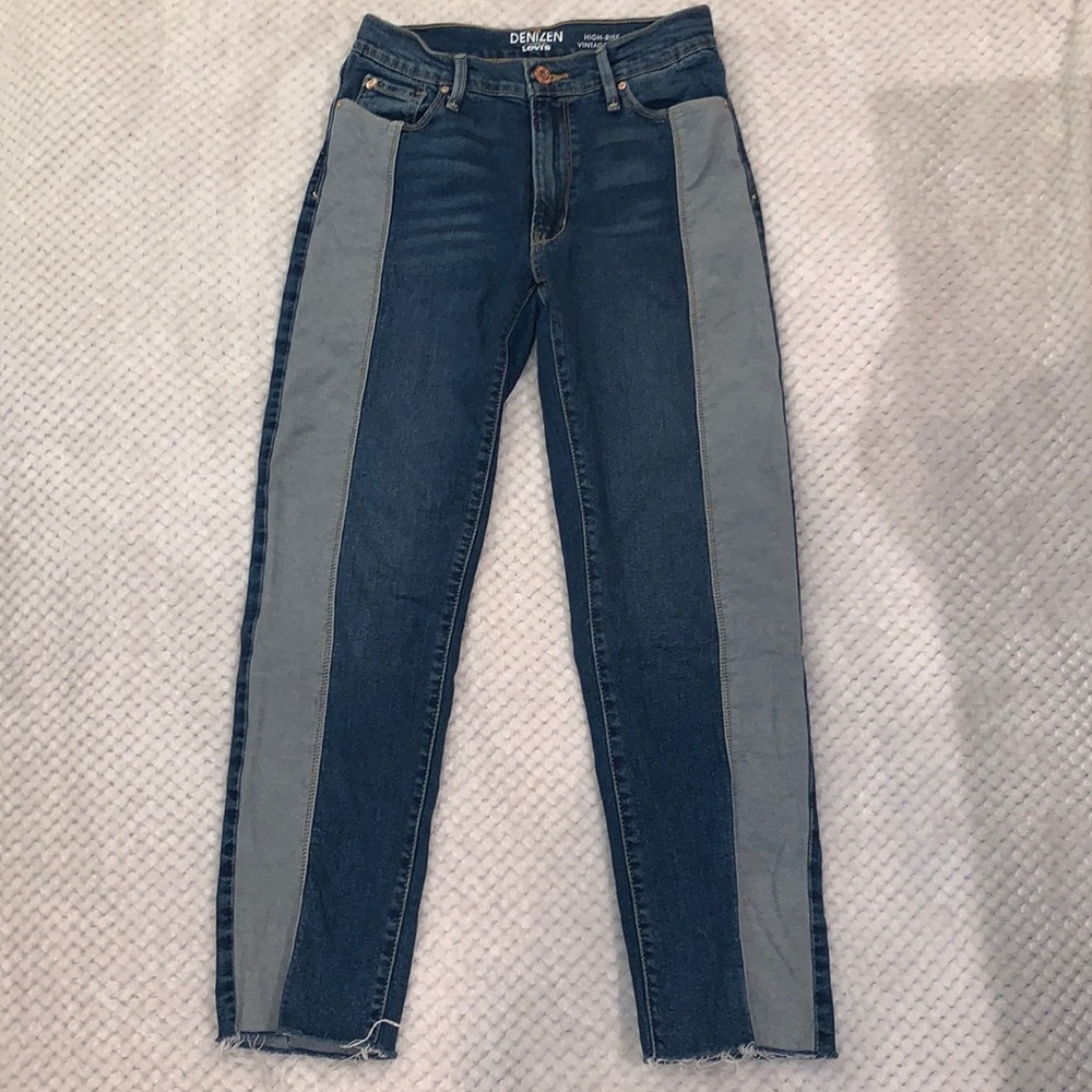 Levi dual color jeans